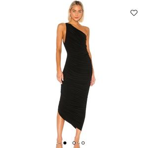 Norma Kamali Diana Gown Black